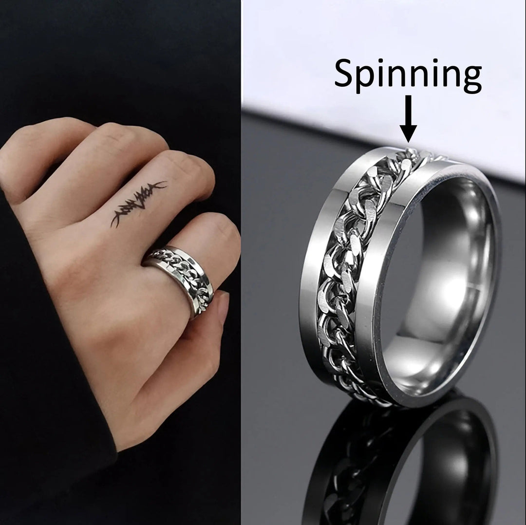 Fidgetty ring - ADHD - Anxiety - Luxurise - anxiety-ring - 