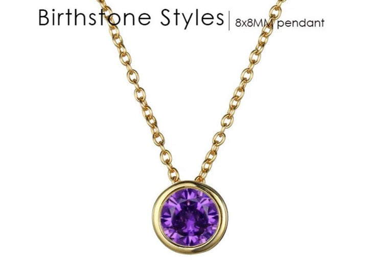 Birthstone Necklace - Luxurise Fashion - 