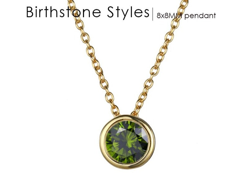 Birthstone Necklace - Luxurise Fashion - 