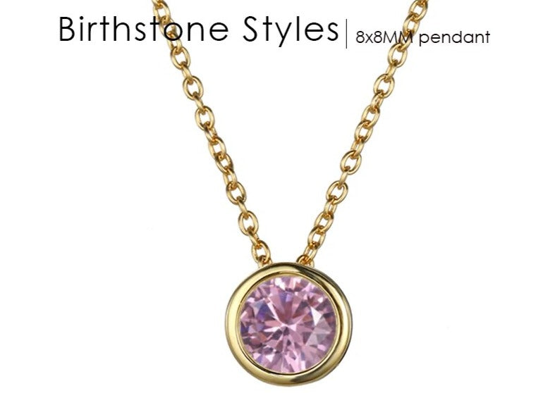 Birthstone Necklace - Luxurise Fashion - 