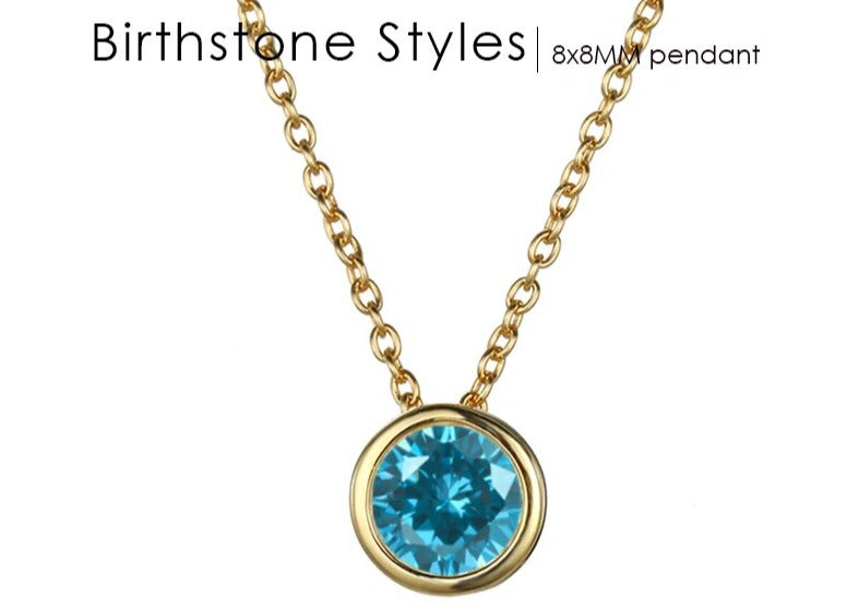 Birthstone Necklace - Luxurise Fashion - 