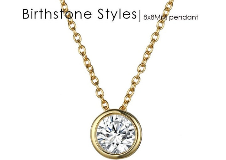 Birthstone Necklace - Luxurise Fashion - 