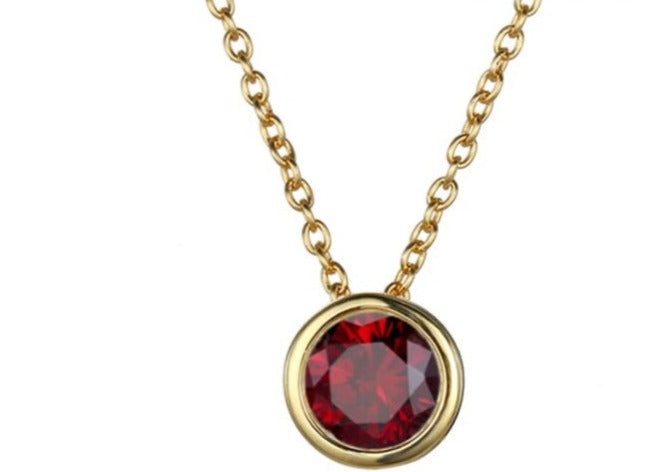 Birthstone Necklace - Luxurise Fashion - 