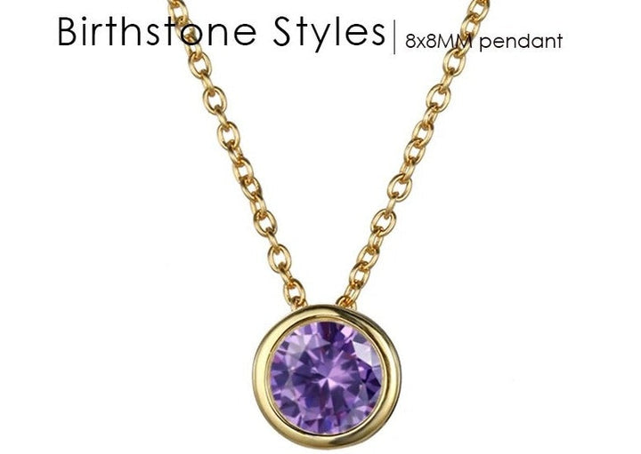 Birthstone Necklace - Luxurise Fashion - 