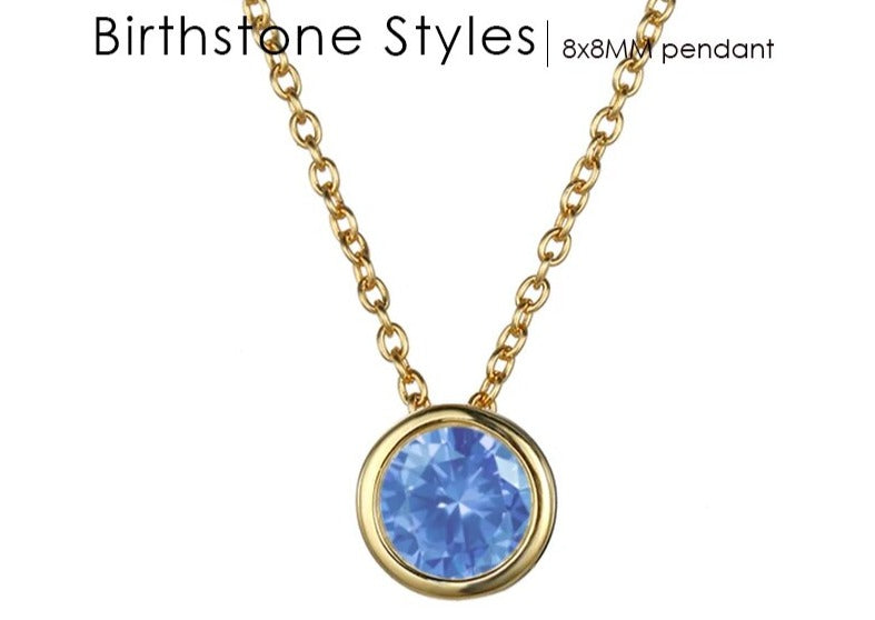 Birthstone Necklace - Luxurise Fashion - 