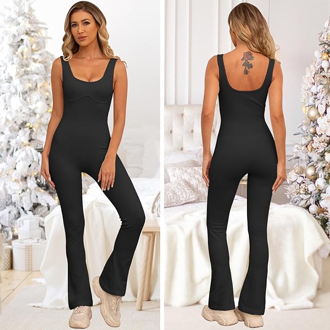 RACHEL- Flared Jumpsuit BESTSELLER 🔥 - Luxurise Fashion - Loungeset