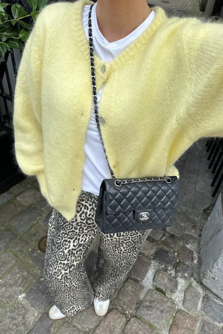 Knitted Vest - Yellow - Luxurise Fashion - 