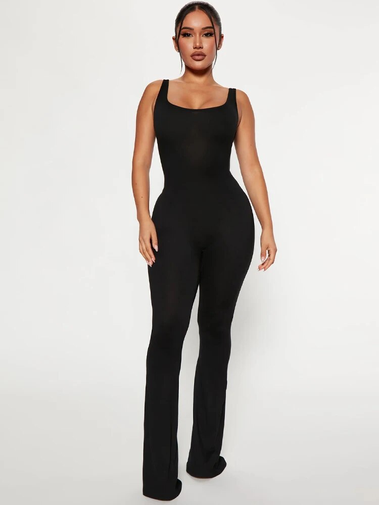 SOPHIA Flared Jumpsuit BESTSELLER 🔥 - Luxurise Fashion - Loungeset