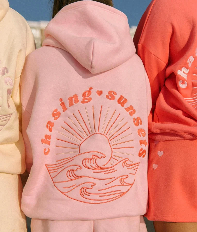 Chasing Sunset Oversized Hoodie - Luxurise - chasing-sun-set-oversized-hoodie - loungewear