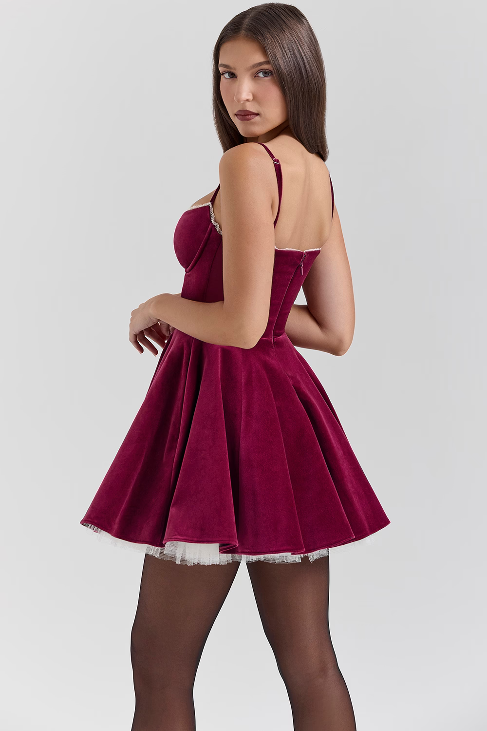 Ivy Mini Party Dress - Luxurise Fashion - Jurken